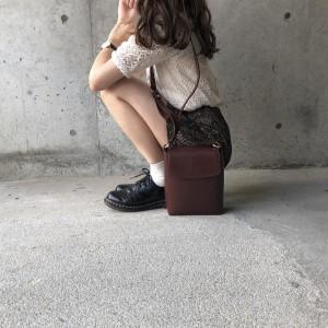 まるっとまるまった小動物みたい！おすわりootd🐇🦔🐾