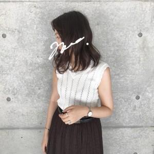 ぷちぷち、すけすけなレース編みニットがこの夏可愛かった・・・👼💤