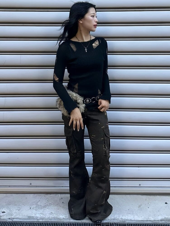 トップス OAF 2WAY NUANCE TOP BLACK トップス OAF 2WAY NUANCE TOP BLACK OF ALL FORM 2WAY NUANCE