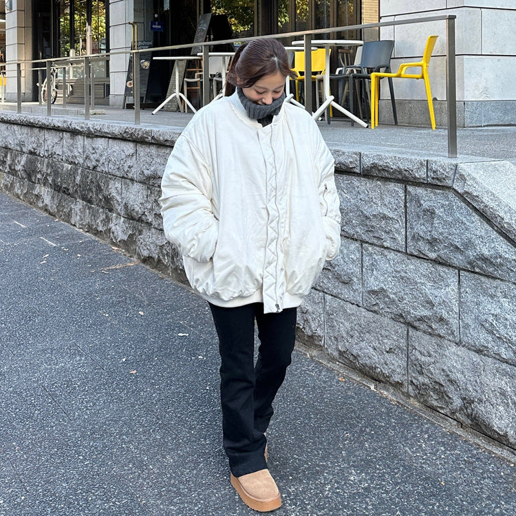 RiLi】ビッグシルエットMA-1 | Judin