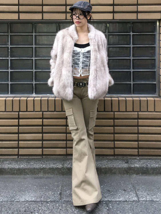 Fluffy faux fur coat | Judin