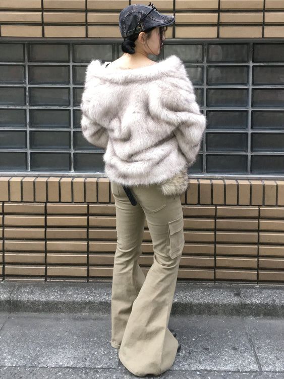 Fluffy faux fur coat | Judin