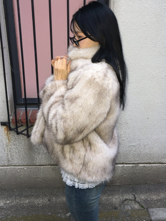 Fluffy faux fur coat | Judin