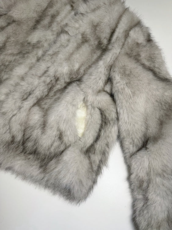 Fluffy faux fur coat | Judin