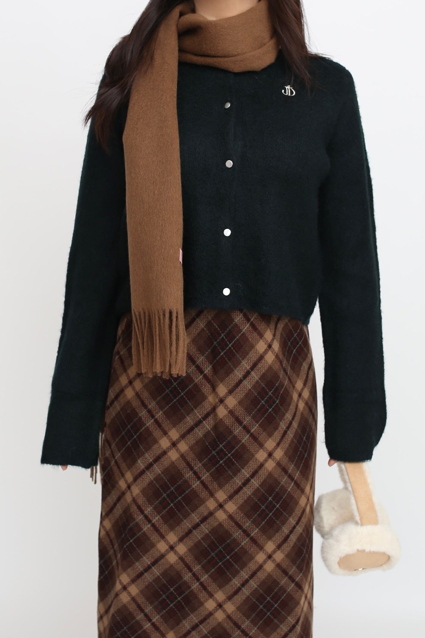 JD logo knit cardigan | Judin