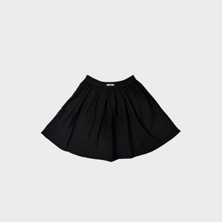 Simple midi gathered skirt | Judin