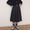 Wool like pleated midi skirtのサムネイル