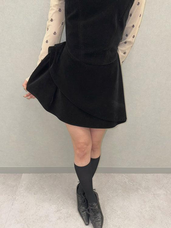 Velvet mini dress | Judin