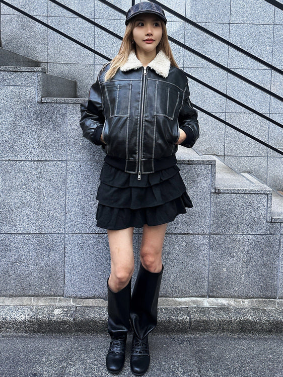 Vintage faux leather jacket | Judin