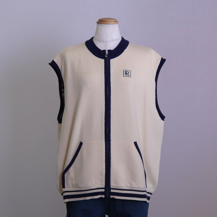 サイズS【未使用】1PIU1UGUALE3× 戸賀敬城 ロゴニット ベスト RiLi】ジャガードロゴニットベスト | Judin